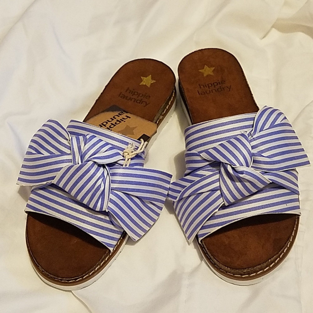 Hippie laundry  sandals.